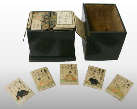 江戸時代　百人一首かるた