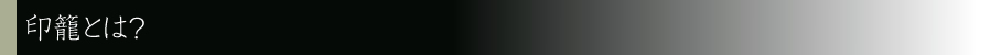 印籠とは？
