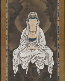 白衣観音図（狩野元信・画）